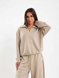 V-Neck Sweatshirt