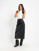 High Neck Sleeveless Top