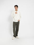 Textured Long Sleeve T-Shirt