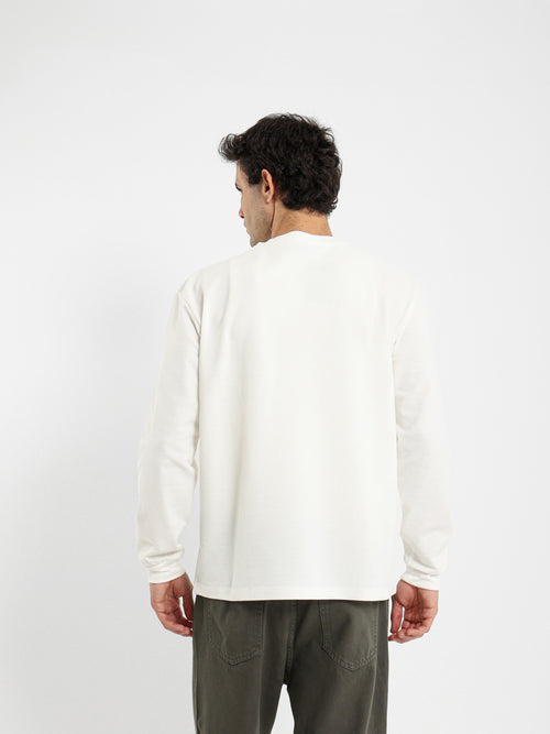 Textured Long Sleeve T-Shirt