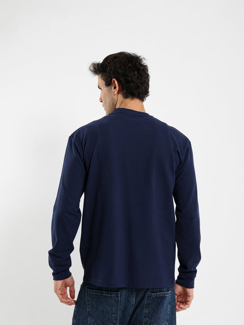 Textured Long Sleeve T-Shirt