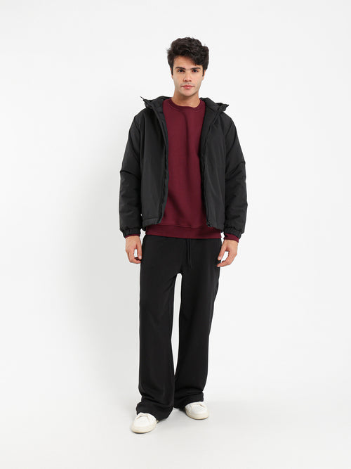 Solid Bomber Jacket