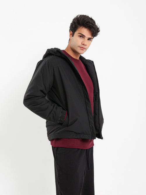 Solid Bomber Jacket