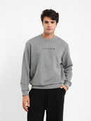 Casual Embroidered Sweatshirt