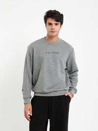 Casual Embroidered Sweatshirt