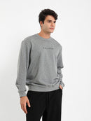 Casual Embroidered Sweatshirt