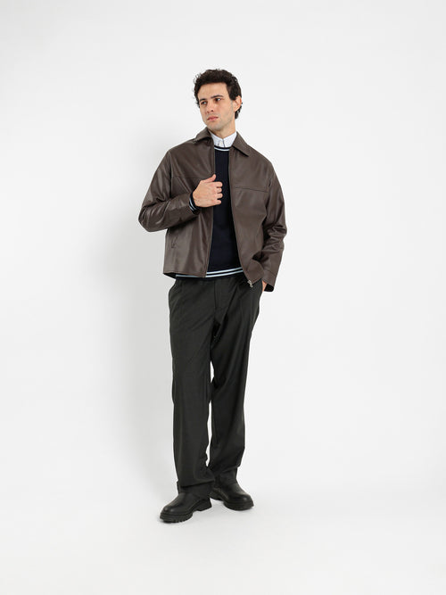 Casual Leather Jacket