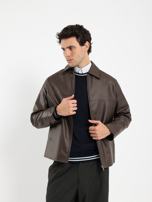 Casual Leather Jacket