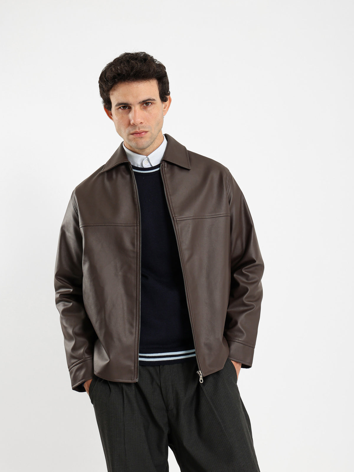 Casual Leather Jacket