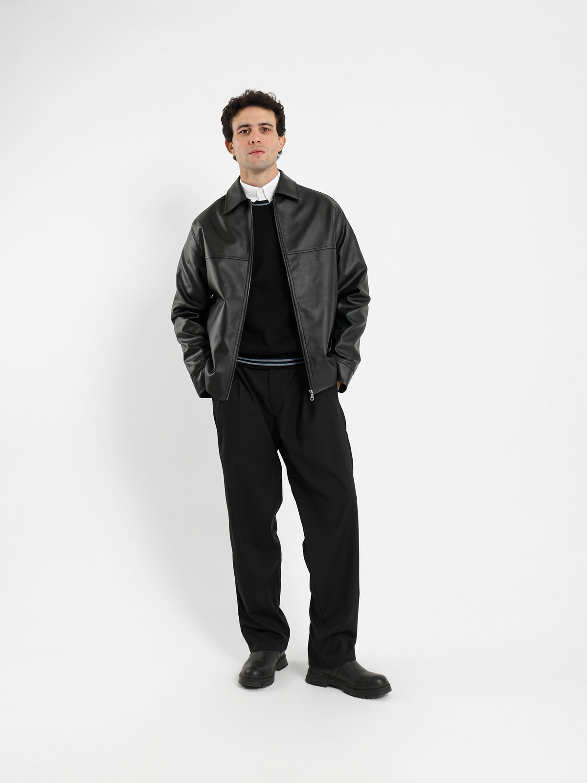 Casual Leather Jacket