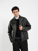 Casual Leather Jacket