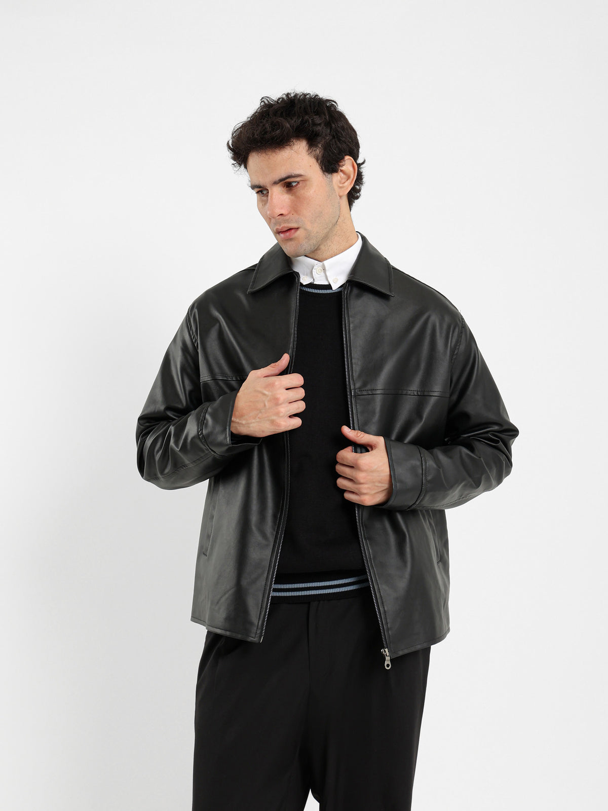 Casual Leather Jacket
