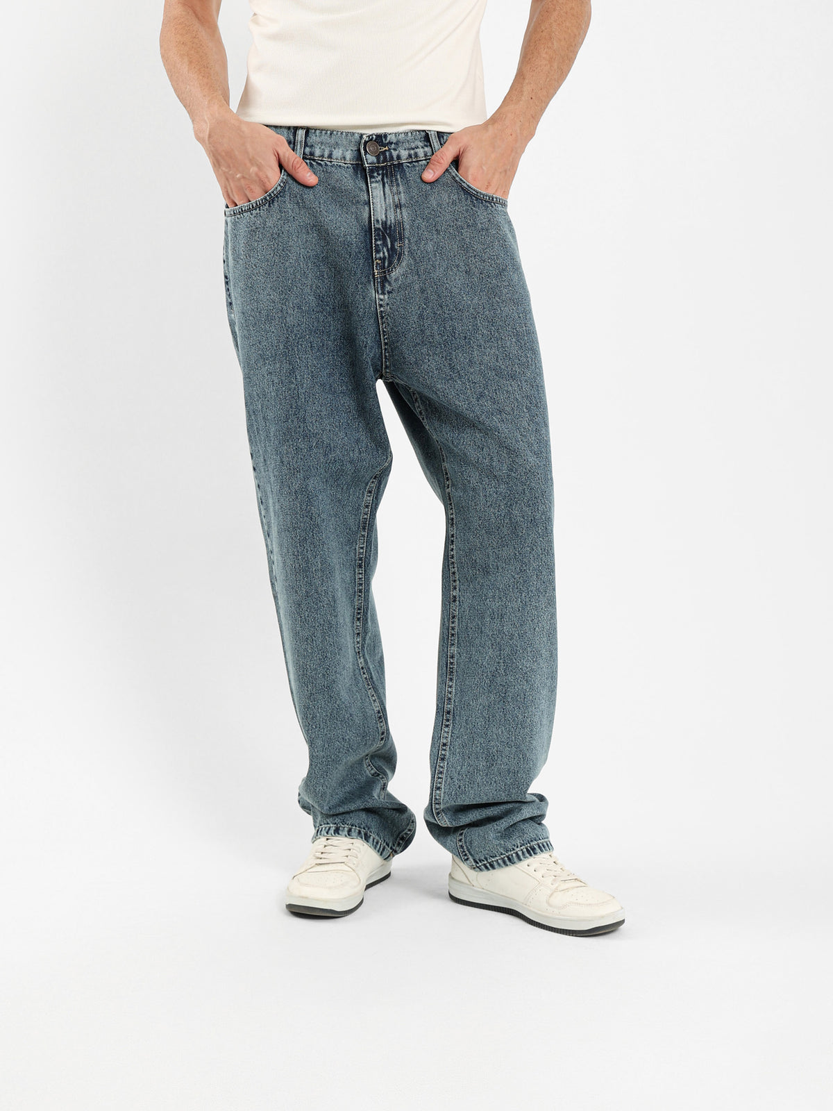 Free Style Solid Jeans