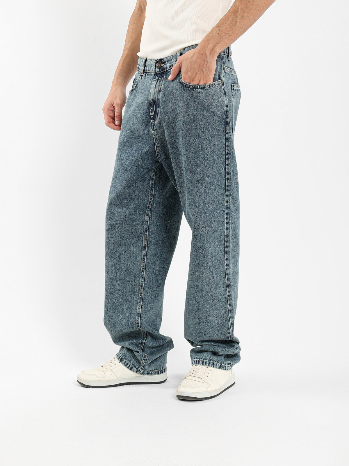 Free Style Solid Jeans