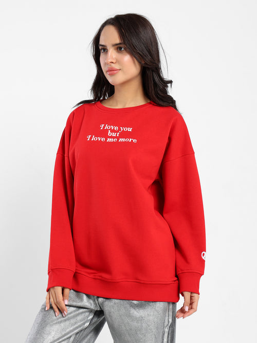 سويت شيرت مطرز كاجوال - مخفض