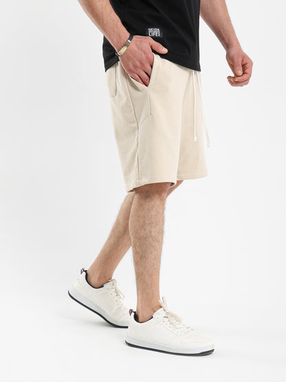 Basic Melton Shorts Regular Fit