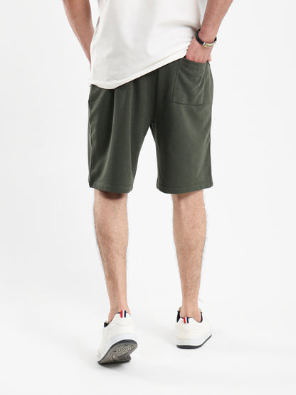 Basic Melton Shorts Regular Fit