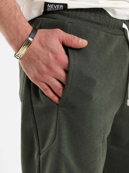 Basic Melton Shorts Regular Fit