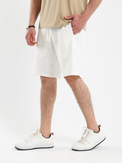 Basic Melton Shorts Regular Fit