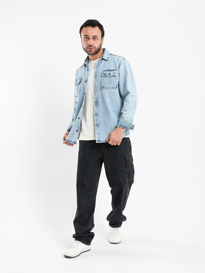 Basic Long-Sleeve Shirt - Outlet