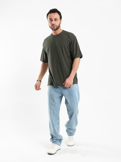 Relaxed Fit Straight Leg Jeans