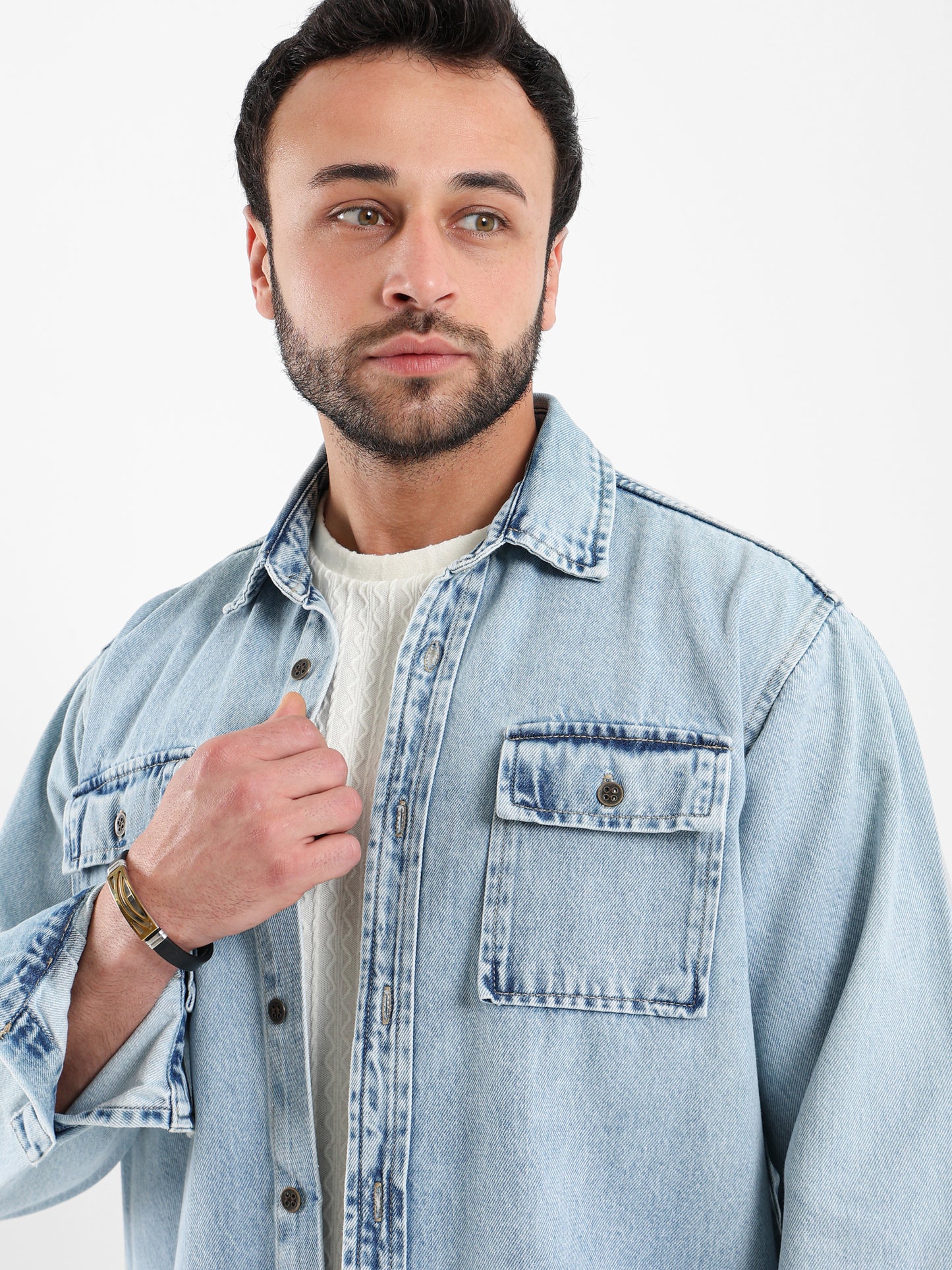 Basic Long-Sleeve Shirt - Outlet