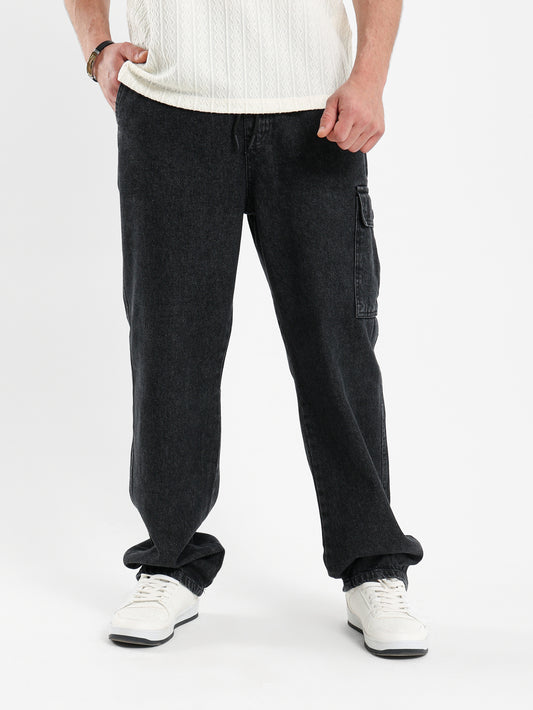 Jogger Jeans Tapered Fit with Cuffed Hem