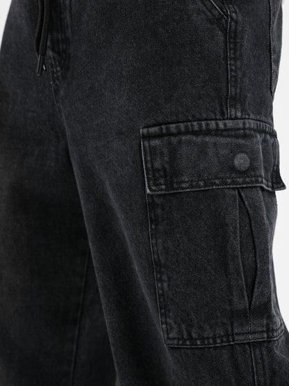 Jogger Jeans Tapered Fit with Cuffed Hem