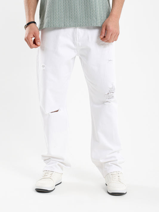 Ripped Denim Jeans