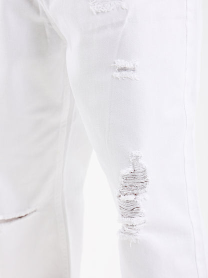 Ripped Denim Jeans