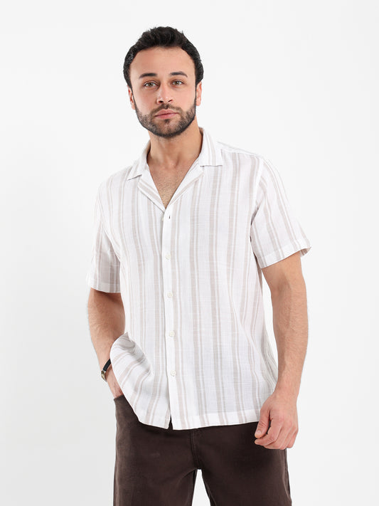 Striped Short Sleeve Shirt