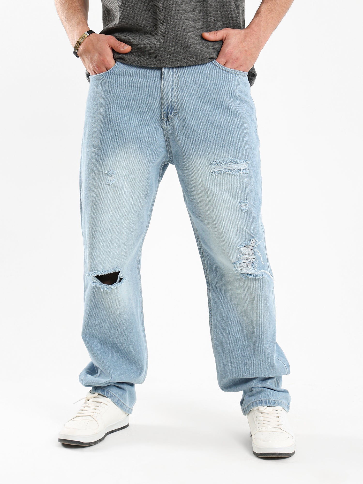 Light Denim Blue / 30 / Men