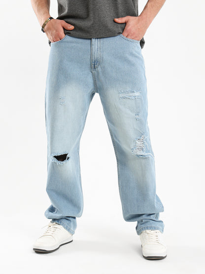 Ripped Denim Jeans