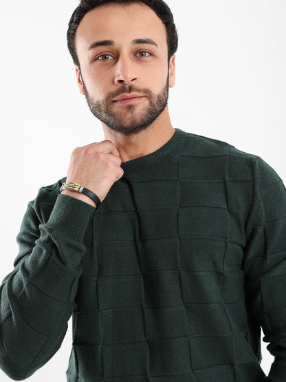 Crew Neck Sweater Long Sleeve - Outlet