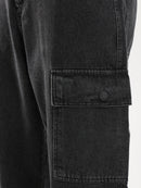 Dark Wash Cargo Jeans