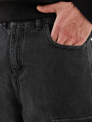 Dark Wash Cargo Jeans