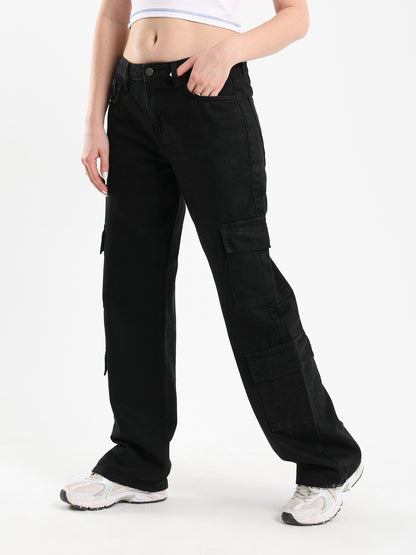 Cargo Denim Pants