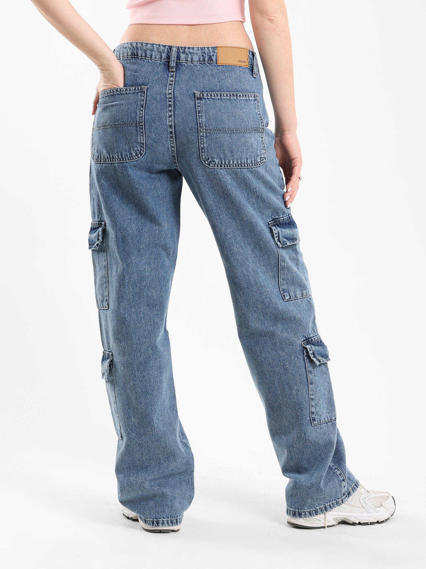 Cargo Denim Pants