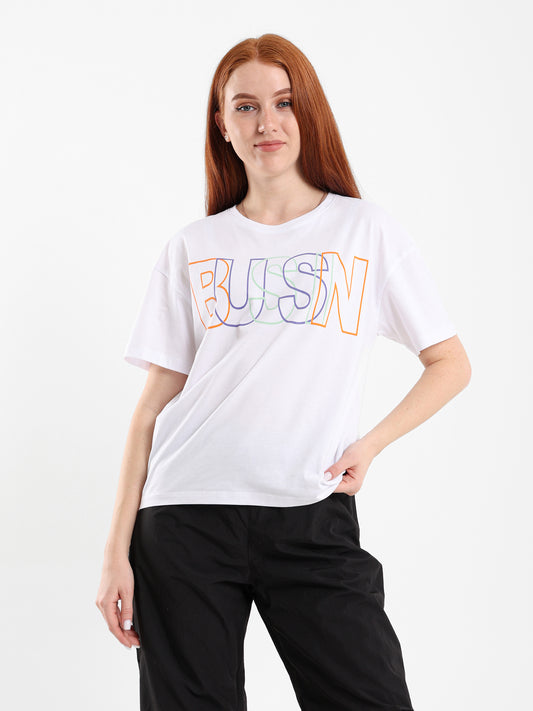 Text Printed Tee
