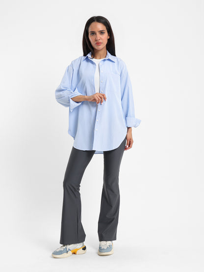 Oversized Striped Shirt