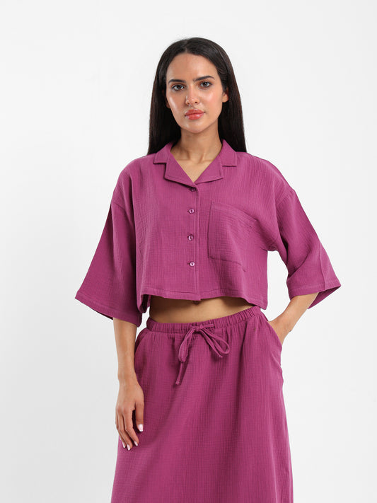 Short Sleeve Camp Shirt