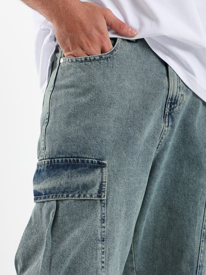 Baggy Fit Cargo Jeans