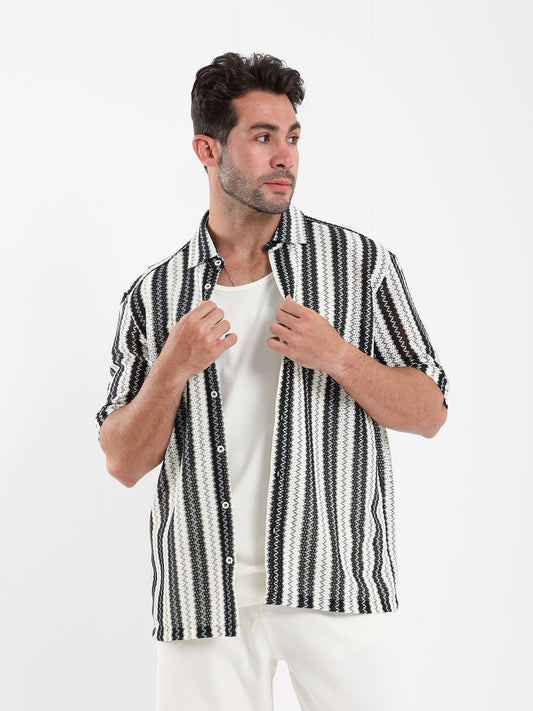 Striped Tricot Shirt