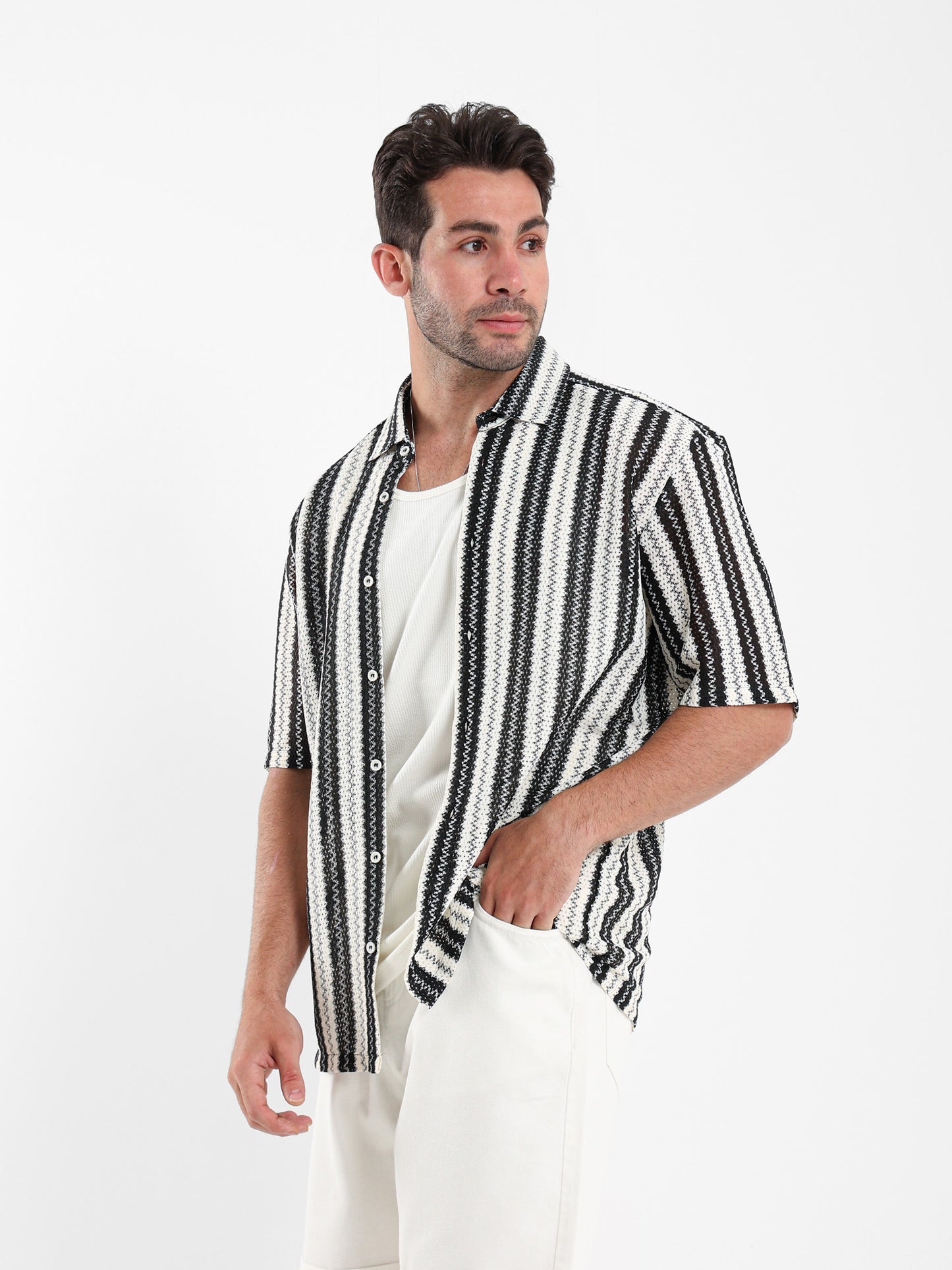 Striped Tricot Shirt