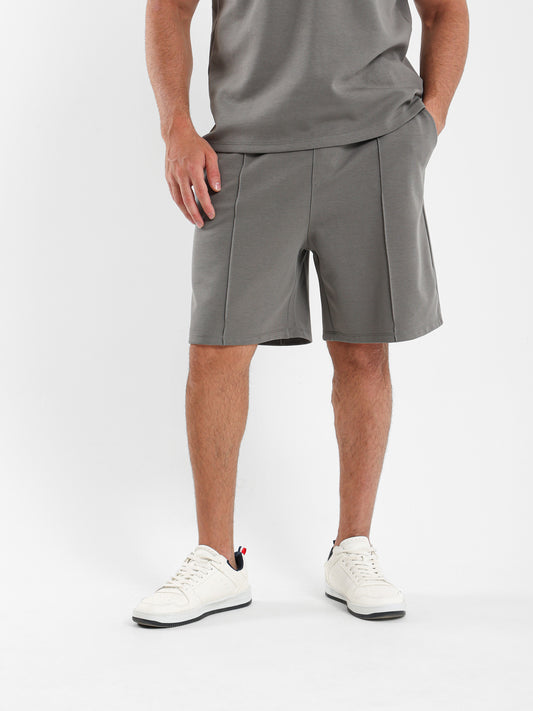 Front Pleated Shorts