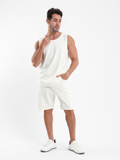 Regular Fit Denim Shorts