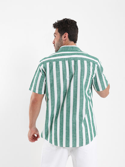 Wide Striped Shirt