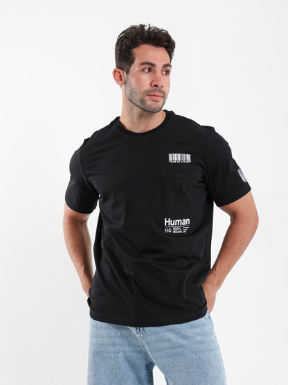 Round Neck T-Shirt with Print
