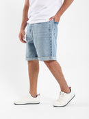 Regular Fit Denim Shorts