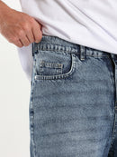 Regular Fit Denim Shorts